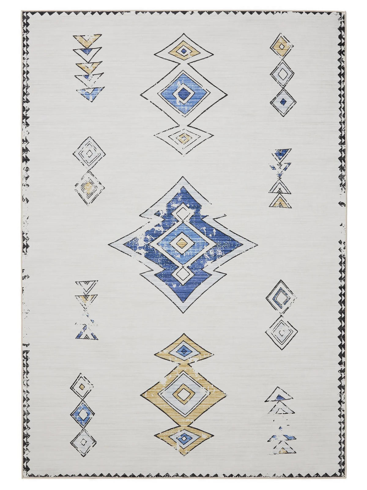 VINTAGE-TEPPICH George waschbar 300x400 cm - Beige/Multicolor, Kunststoff (300/400cm) - benuta