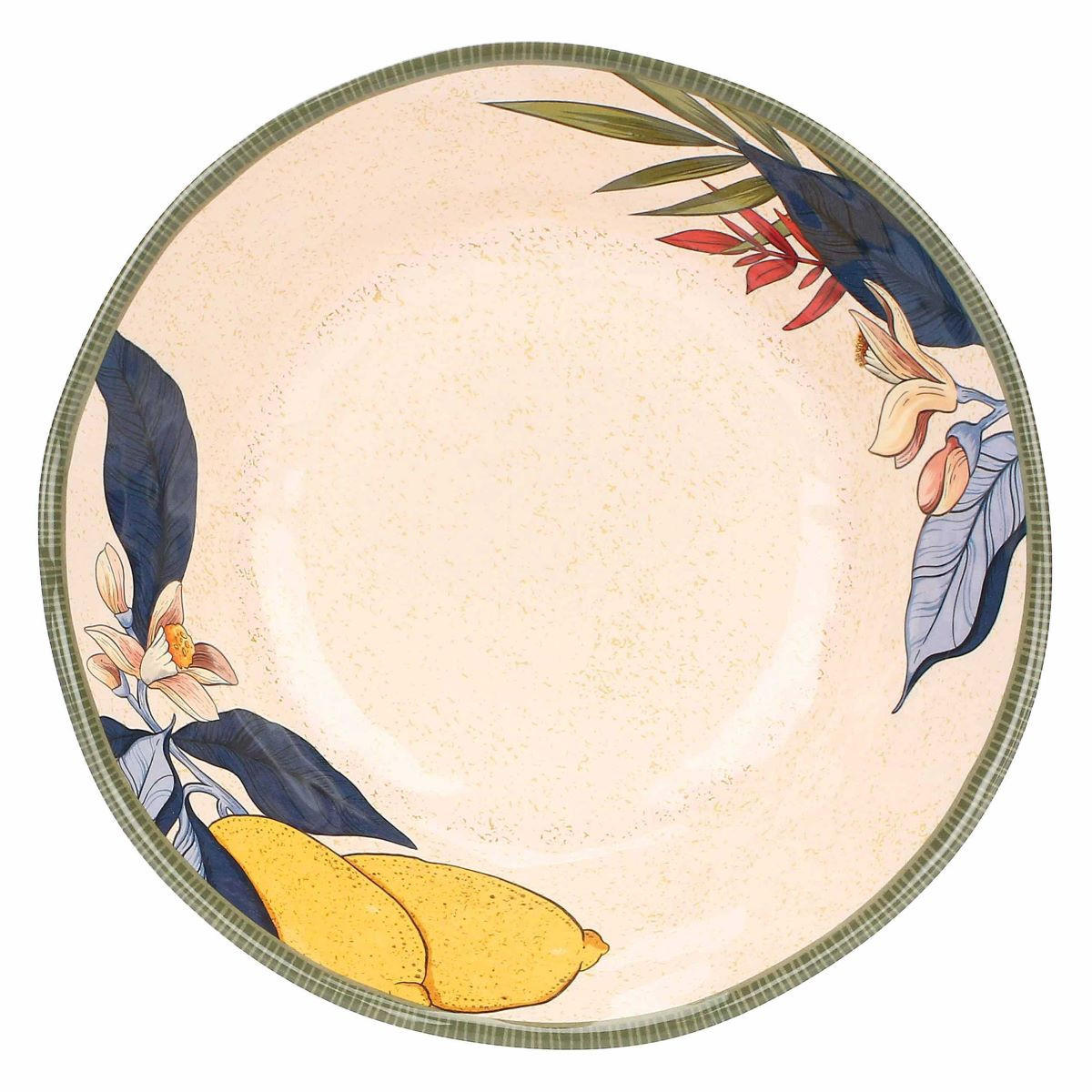 TELLER tief / Suppenteller Ø 21 cm Limu Set mit 2 Stück - Grau, Kunststoff (21/5/21cm)