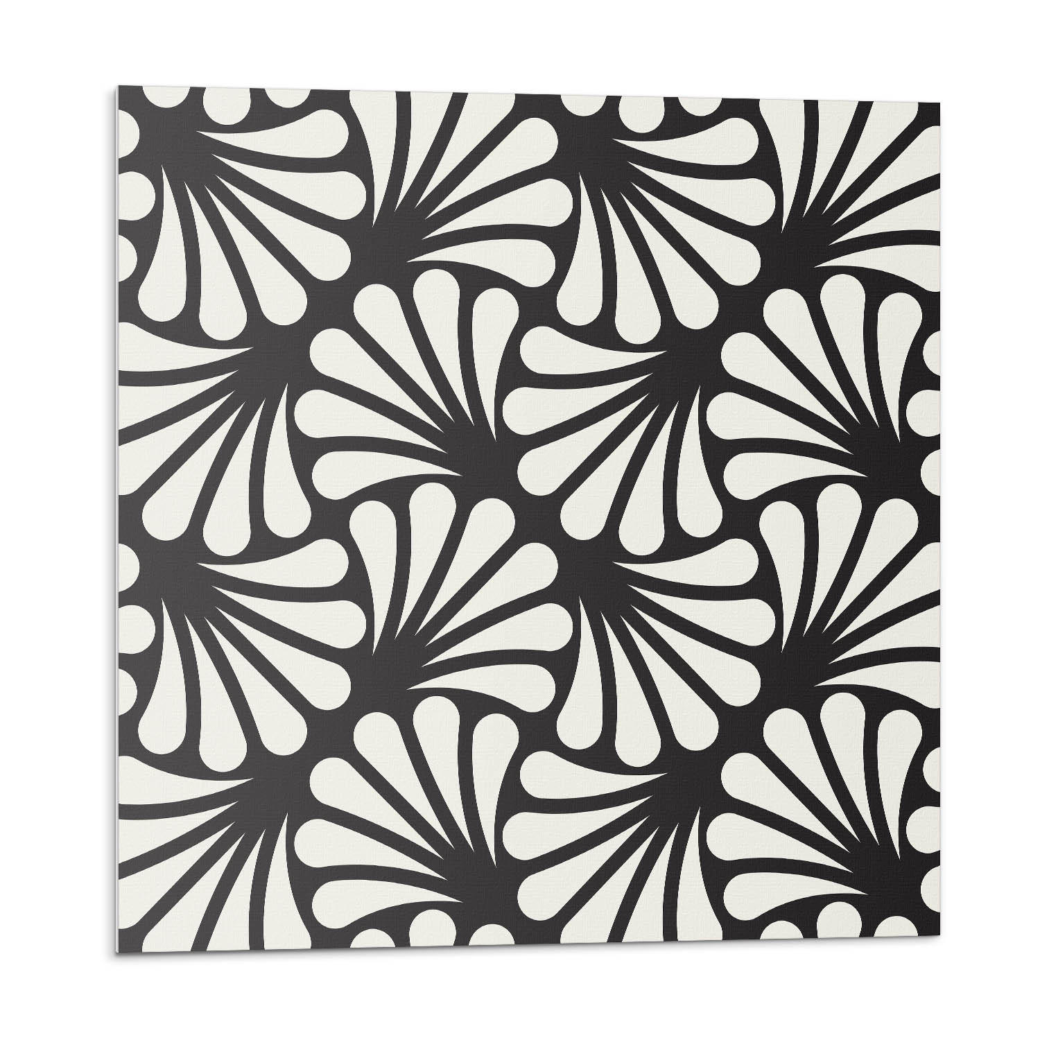 WANDPANEEL 20 Stück 20x20 cm selbstklebend Yndral - Weiß, Kunststoff (20/1.6/20cm) - Wallfluent