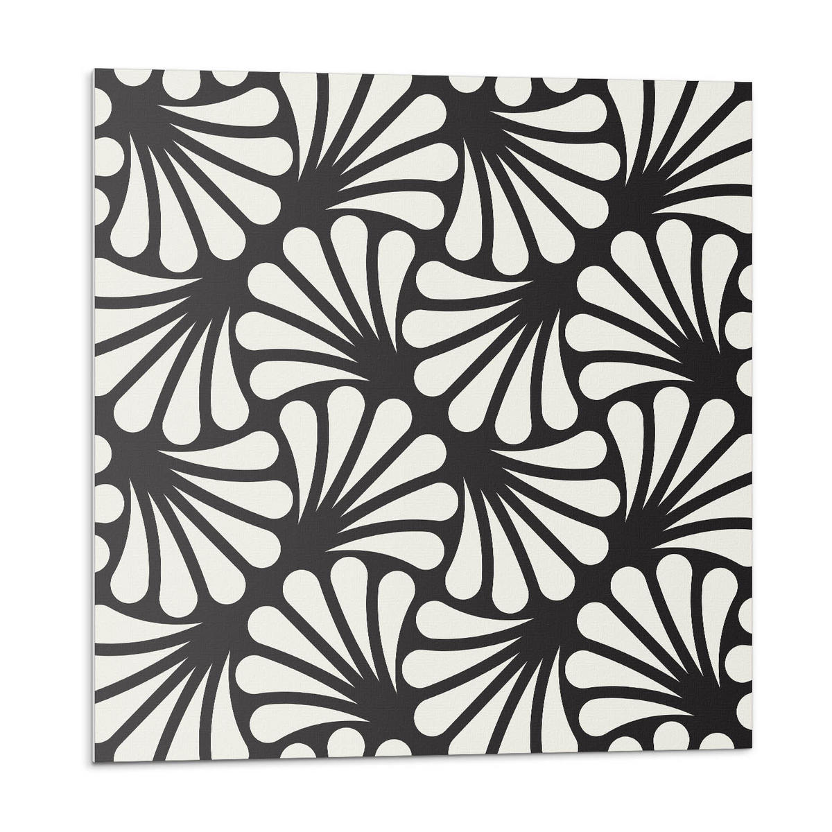 WANDPANEEL 20 Stück 20x20 cm selbstklebend Yndral - Weiß, Kunststoff (20/1.6/20cm) - Wallfluent