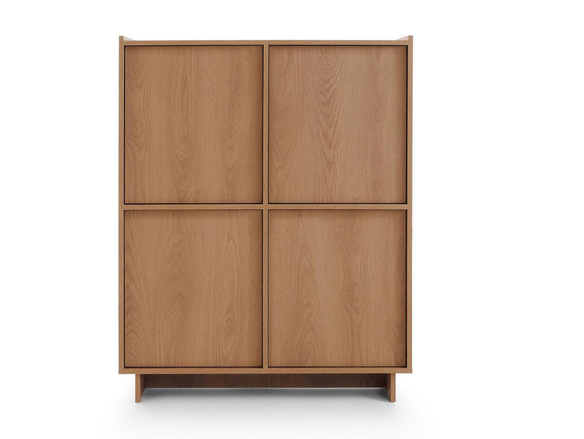 KOMMODE KELLOS eiche karmel - Eichefarben, Holzwerkstoff (98/124/39cm) - Compleo24