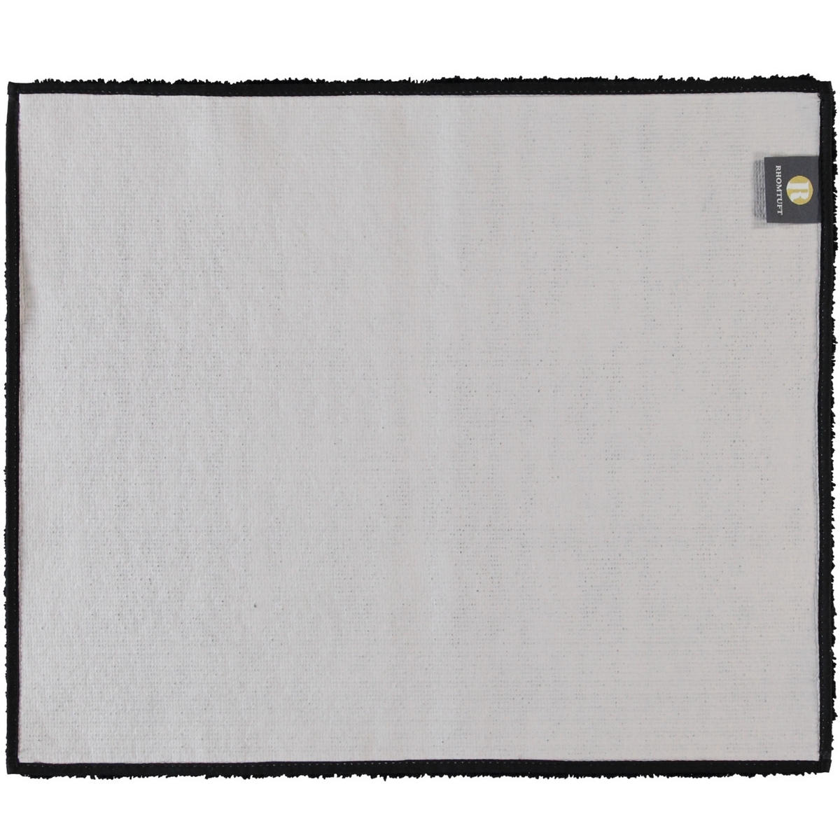 BADTEPPICHE SQUARE SCHWARZ - 15 - Schwarz, Textil (50/60cm) - Rhomtuft