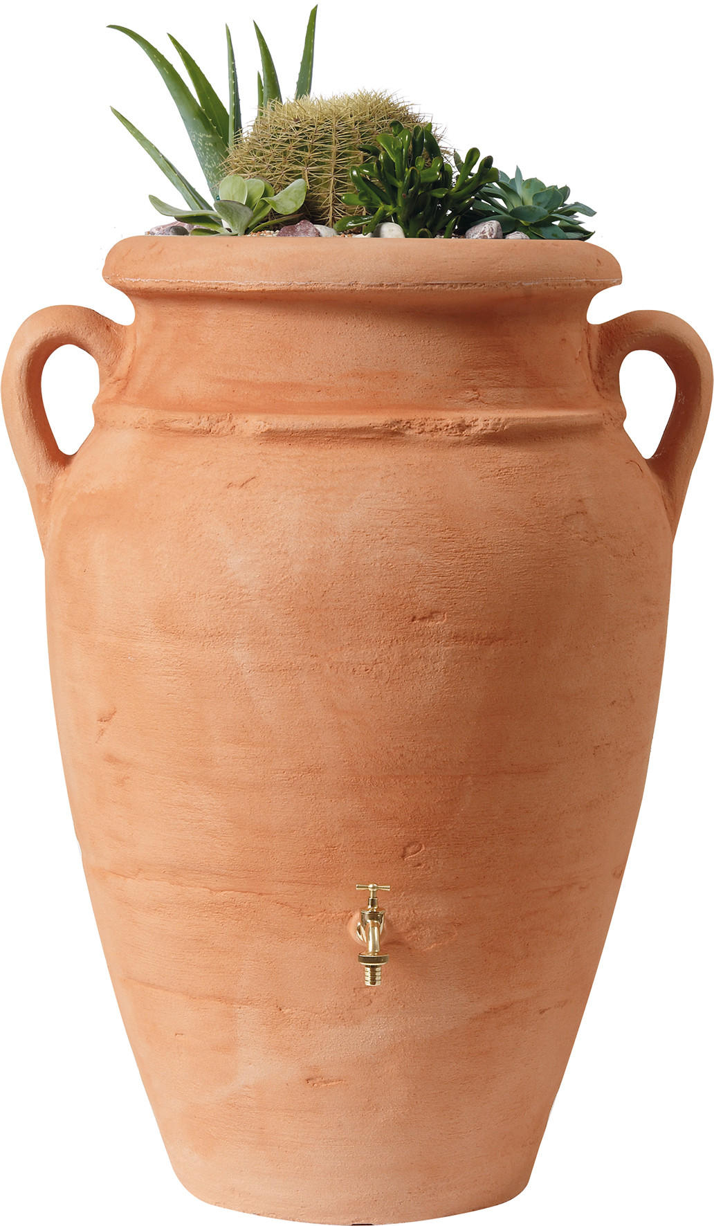WAND-AMPHORE 260 L, kotta - Terracotta, Kunststoff (54/120/88cm) - GARANTIA