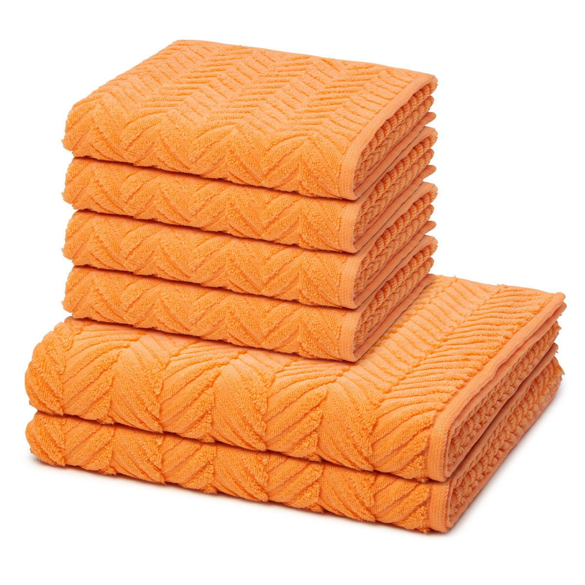 FROTTIERSET Sensual Skin Zopf 6-teilig - Gelb, Textil (50/100cm) - Ross