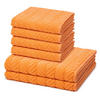 FROTTIERSET Sensual Skin Zopf 6-teilig - Gelb, Textil (50/100cm) - Ross