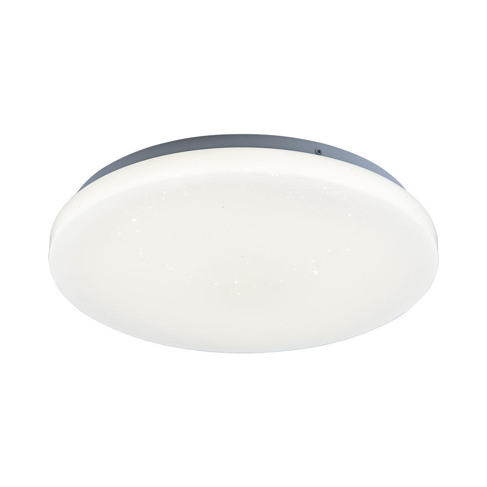 LED DECKENLEUCHTE Sternenhimmel Weiß - Weiß, Metall (31/5.5/5.5cm)