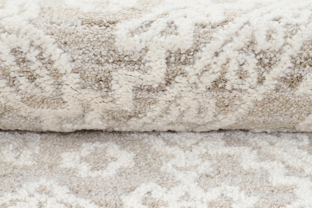 TEPPICH TREND Creme 140/200 cm - Creme, Textil (140/200cm) - Tapiso