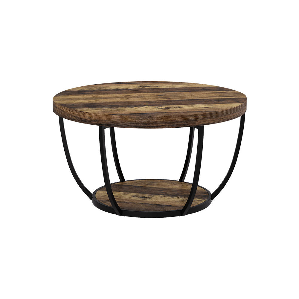Vicco COUCHTISCH Arvina Eiche rustikal 80 x 80 cm jetzt nur online ➤