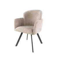 SESSEL Embrace - Beige - 61/58/85 cm - 2er-Set - Beige, Textil (58/85/61cm) - Hoyz Collection