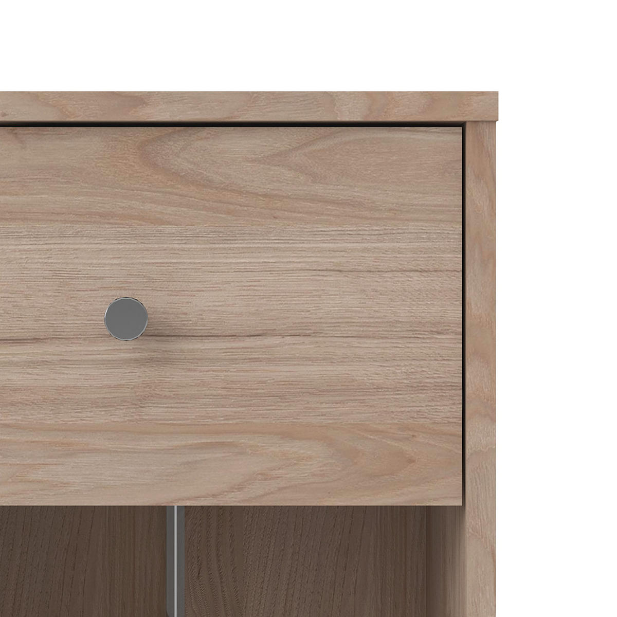 NACHTSCHRANK hell walnuss - Braun, Holzwerkstoff (38/48/30cm) - ebuy24