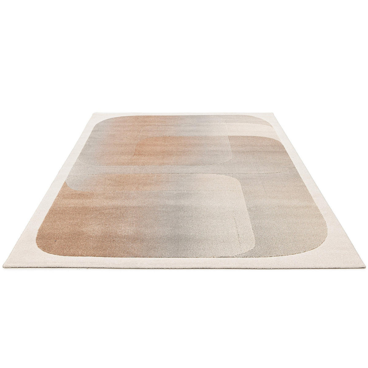 TEPPICH abstraktes Design sehr weich mehrfarbig - Multicolor, Textil (160/230cm) - AFK Living