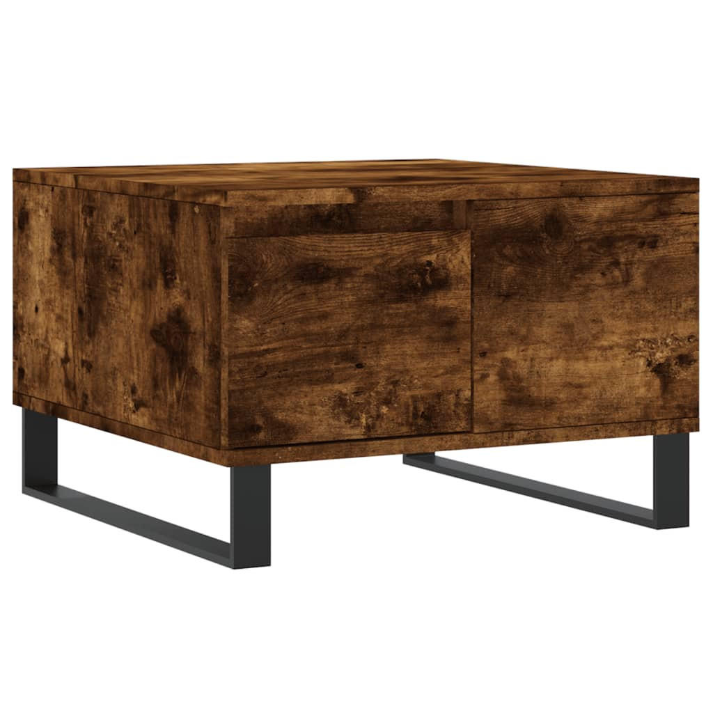 COUCHTISCH Räuchereiche 55x55x36,5 cm Holzwerkstoff - Braun, Holzwerkstoff (55/55/36.5cm) - furnicato
