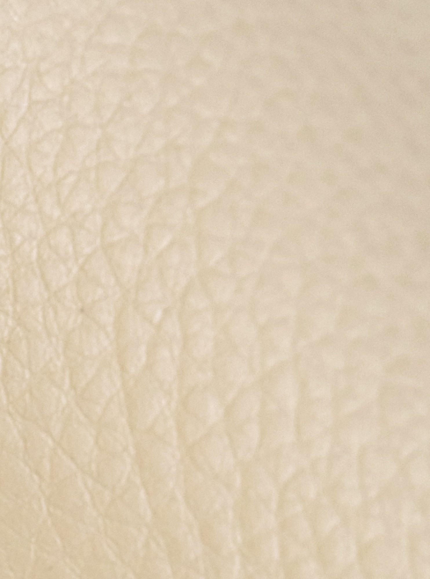 STUHL 2er Set Lederlook eiche/creme - Eukalyptusholzfarben/Eichefarben, Holz/Textil (62/76/52cm) - CLP