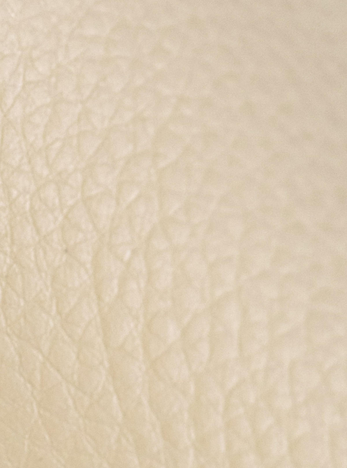 STUHL Lederlook Creme - Eukalyptusholzfarben/Creme, Holz/Textil (62/76/52cm) - CLP