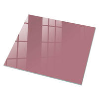 GLASPLATTE 80x60 cm – Altrosa - Blau, Glas (0.4/80/60cm) - ArtPrintCave