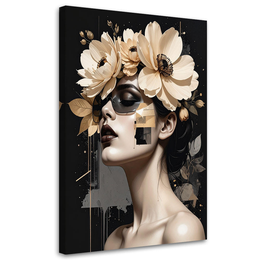 Feeby Bild Schwarz 30x45 cm