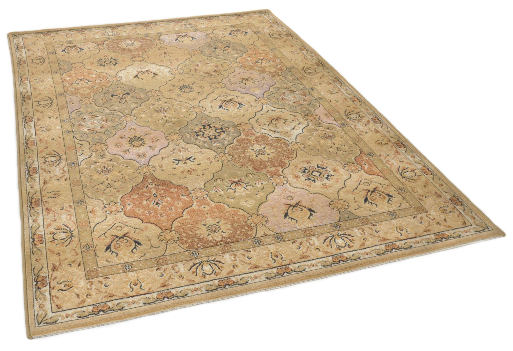 WEBTEPPICH Gabiro 208 200x250 cm - Beige, Textil (200/250cm) - THEKO