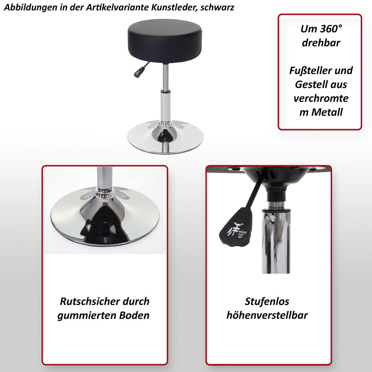 HOCKER Hellgrau 2er-Set - Hellgrau, Textil (35/55/35cm) - MCW