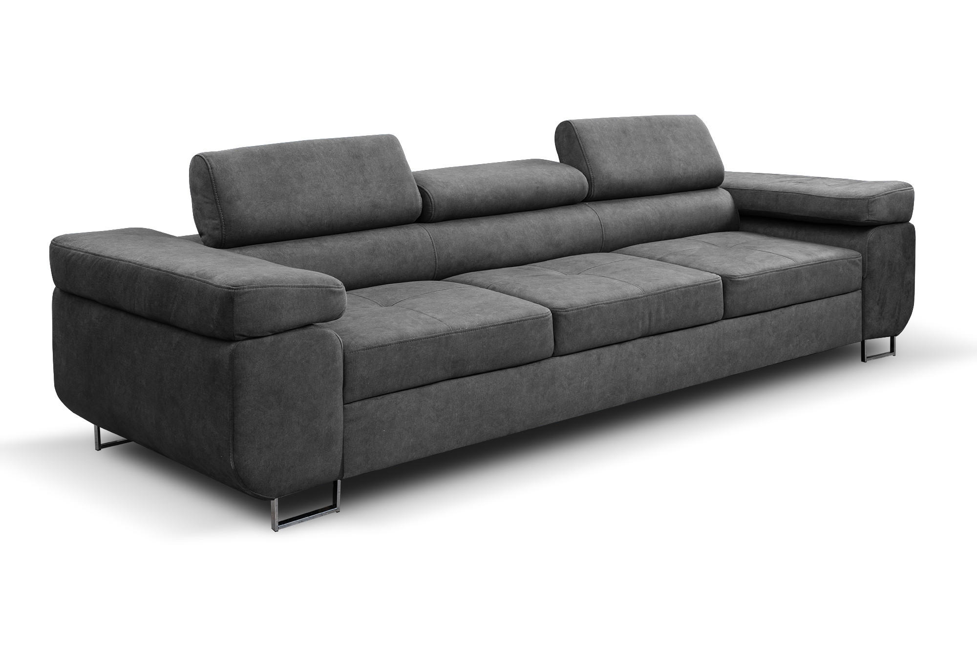 Margaret Hadas24 Sofa Dunkelgrau 274x87x97 cm