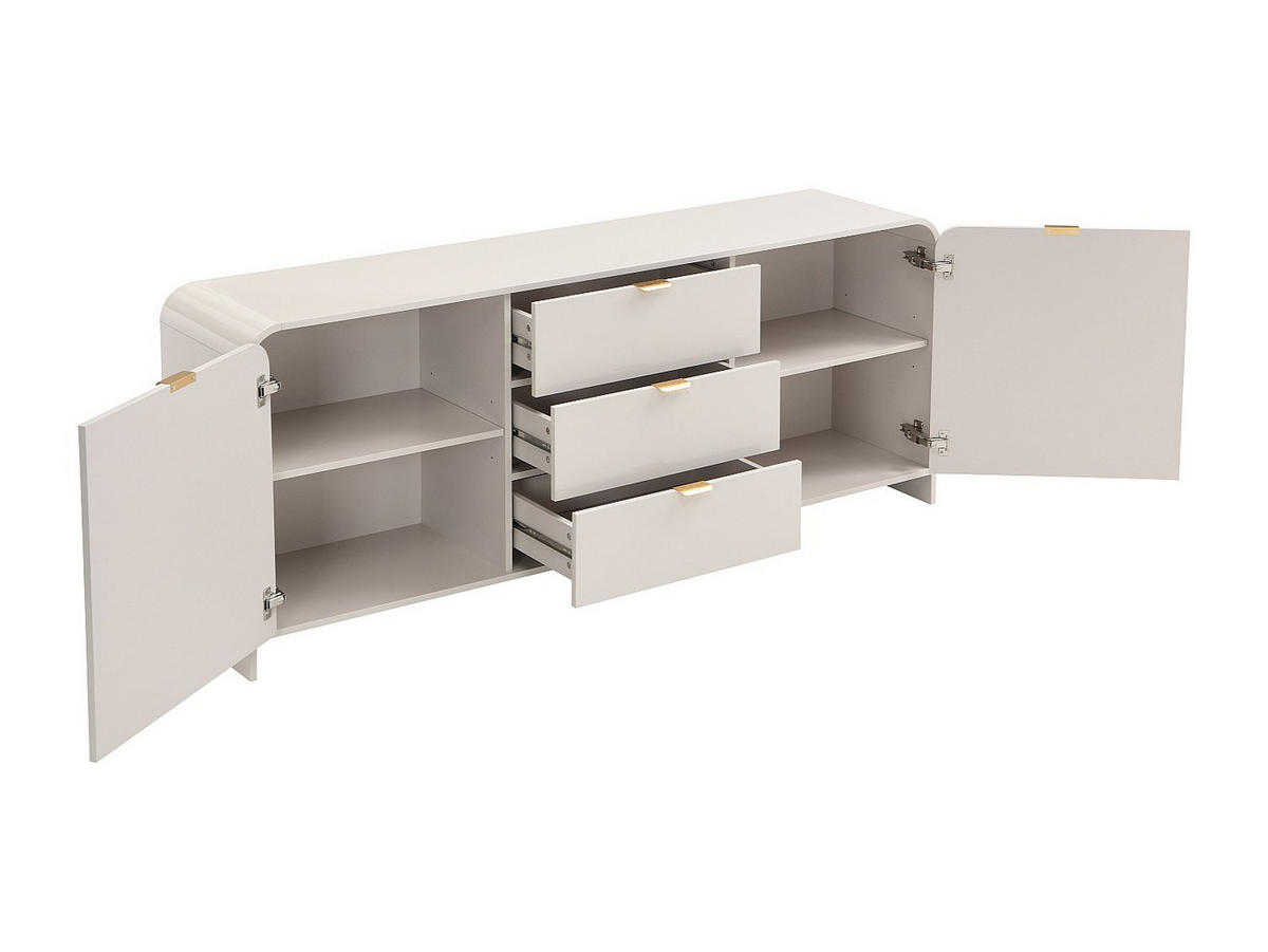 SIDEBOARD - 180 cm x 40 cm - holz - beige Oralino - Beige, Holz (180/75/40cm) - Vente-Unique