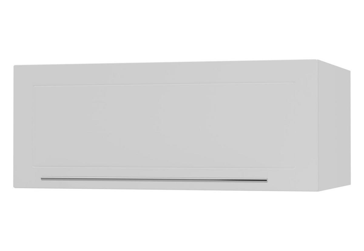 KLAPPHÄNGESCHRANK Kvantum W6B/90 Weiß Matt / Weiß Matt 90 / 59 / 36cm - Weiß, Holz/Holzwerkstoff (90/36/59cm) - Feldmann-Wohnen