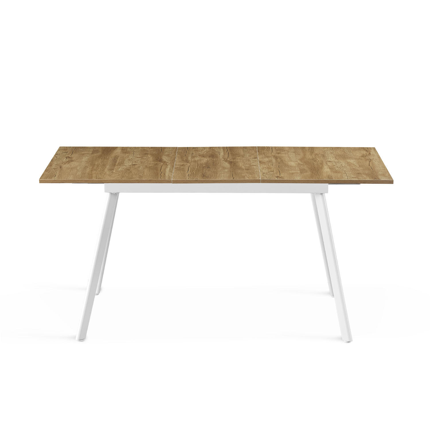 ESSTISCH OSKAR 120-160/80/76 cm Wildeiche - Wildeiche, Holz (80/120/76cm) - B&D Home