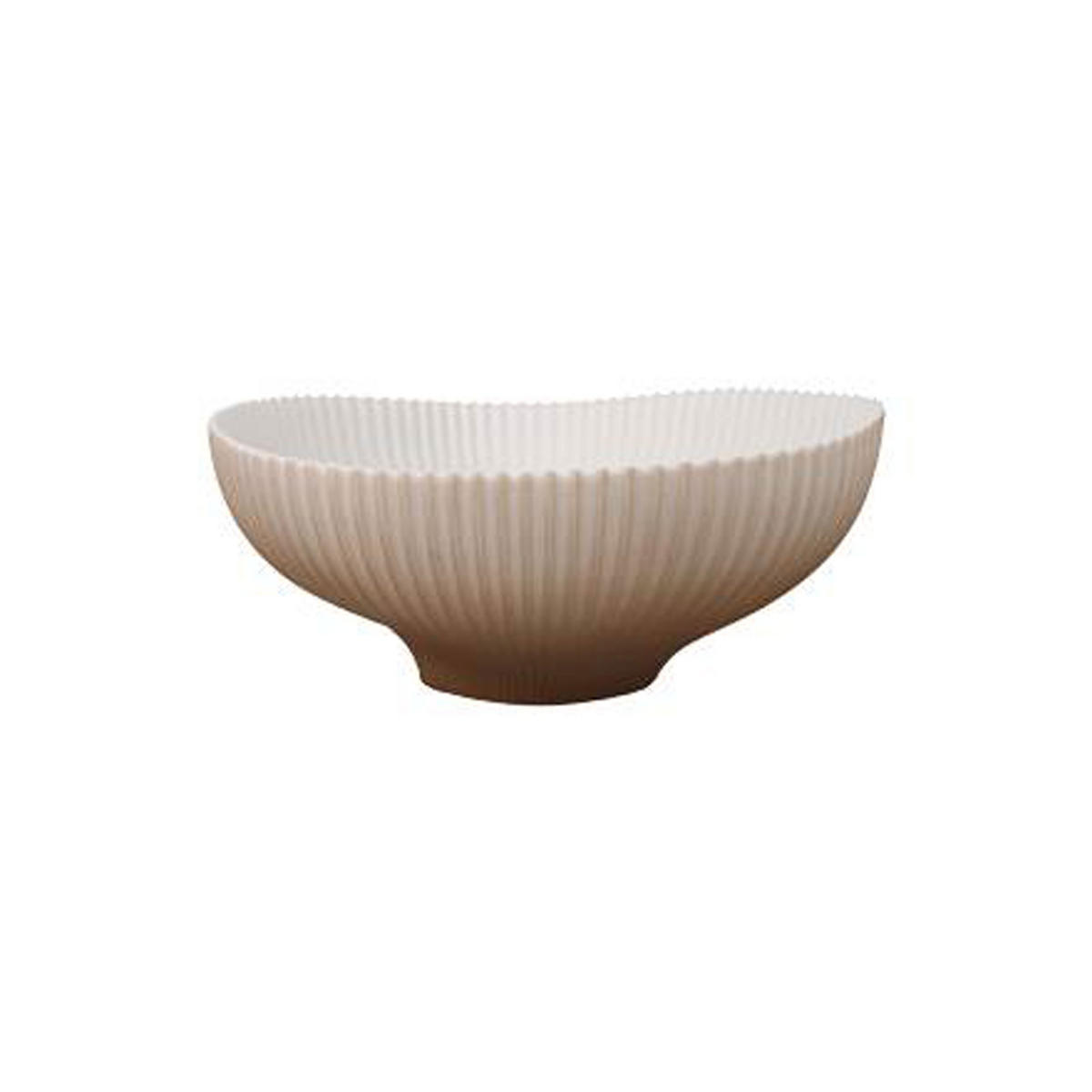 KÜNSTLERSCHALE Studio 8 - Raindrop Powder, Biskuitporzellan, sand - Beige, Keramik (5.5cm) - Goebel