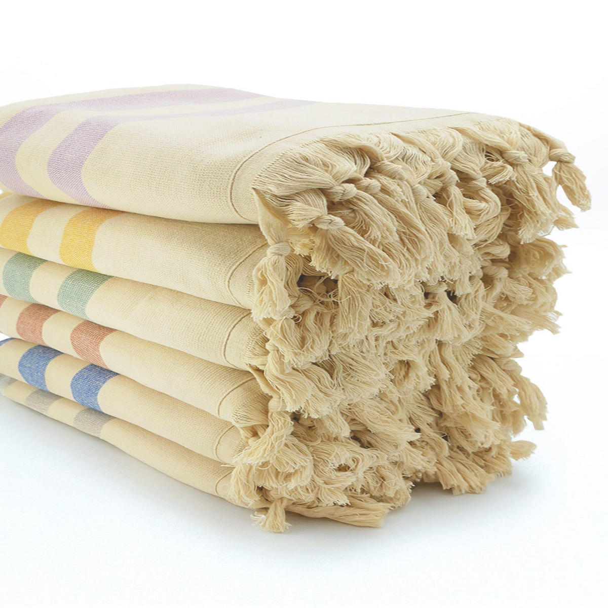 HAMAMTUCH mit Frottee-Fütterung Beige 90x160 340g/m² - Fidji Taupe - Beige, Textil (160/90cm) - LE COMPTOIR DE LA PLAGE