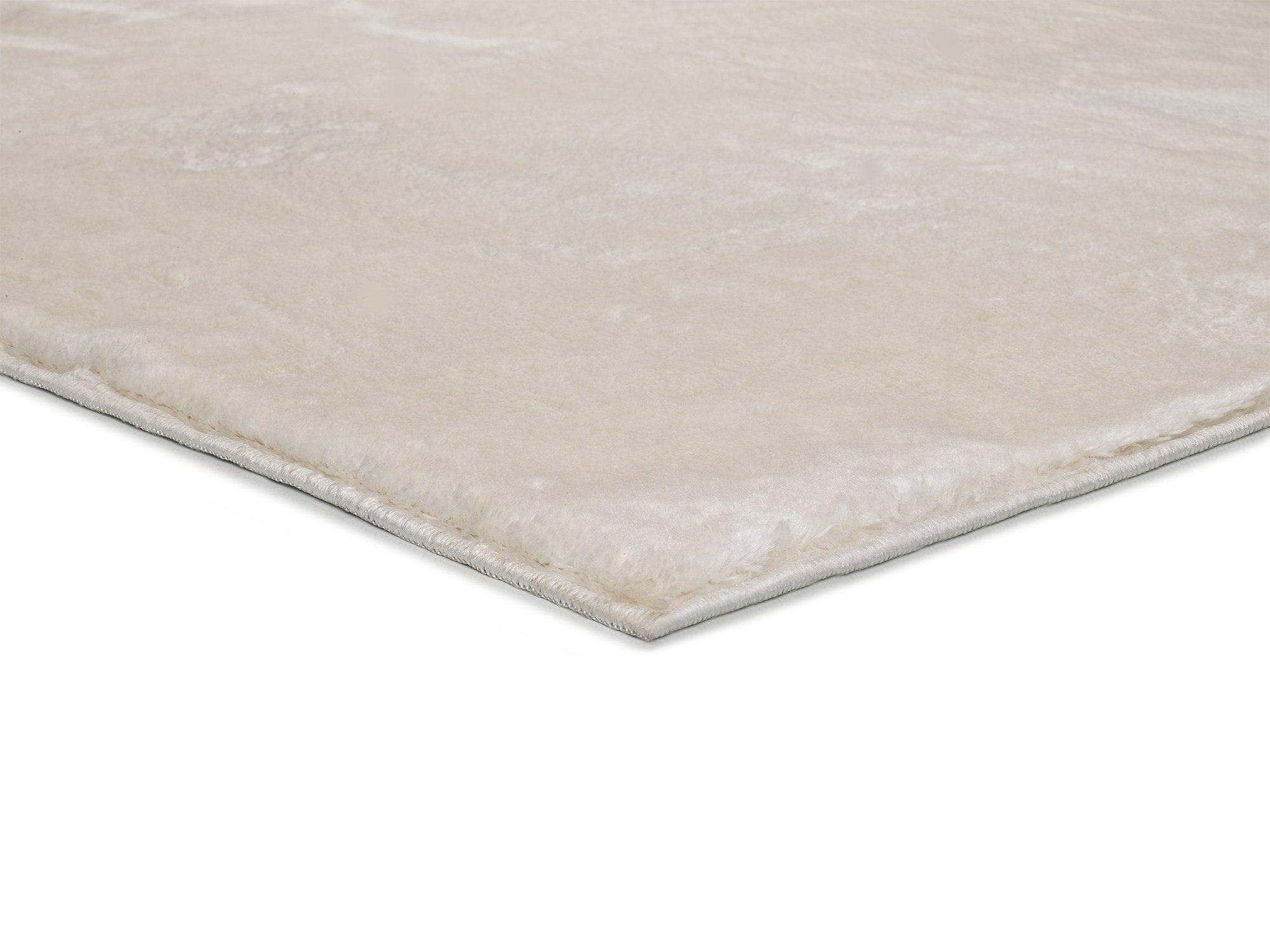 WEBTEPPICH waschbar Weiß Loft 140/200 cm - Weiß, Textil (140/200cm) - Atticgo