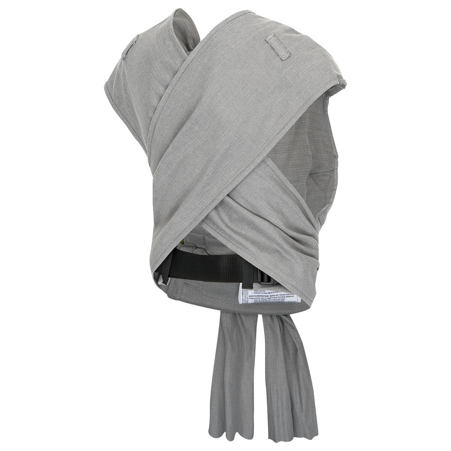 BABYTRAGE Hop-Tye Advanced - Grau, Textil (26.5/7.2/38.5cm) - Hoppediz