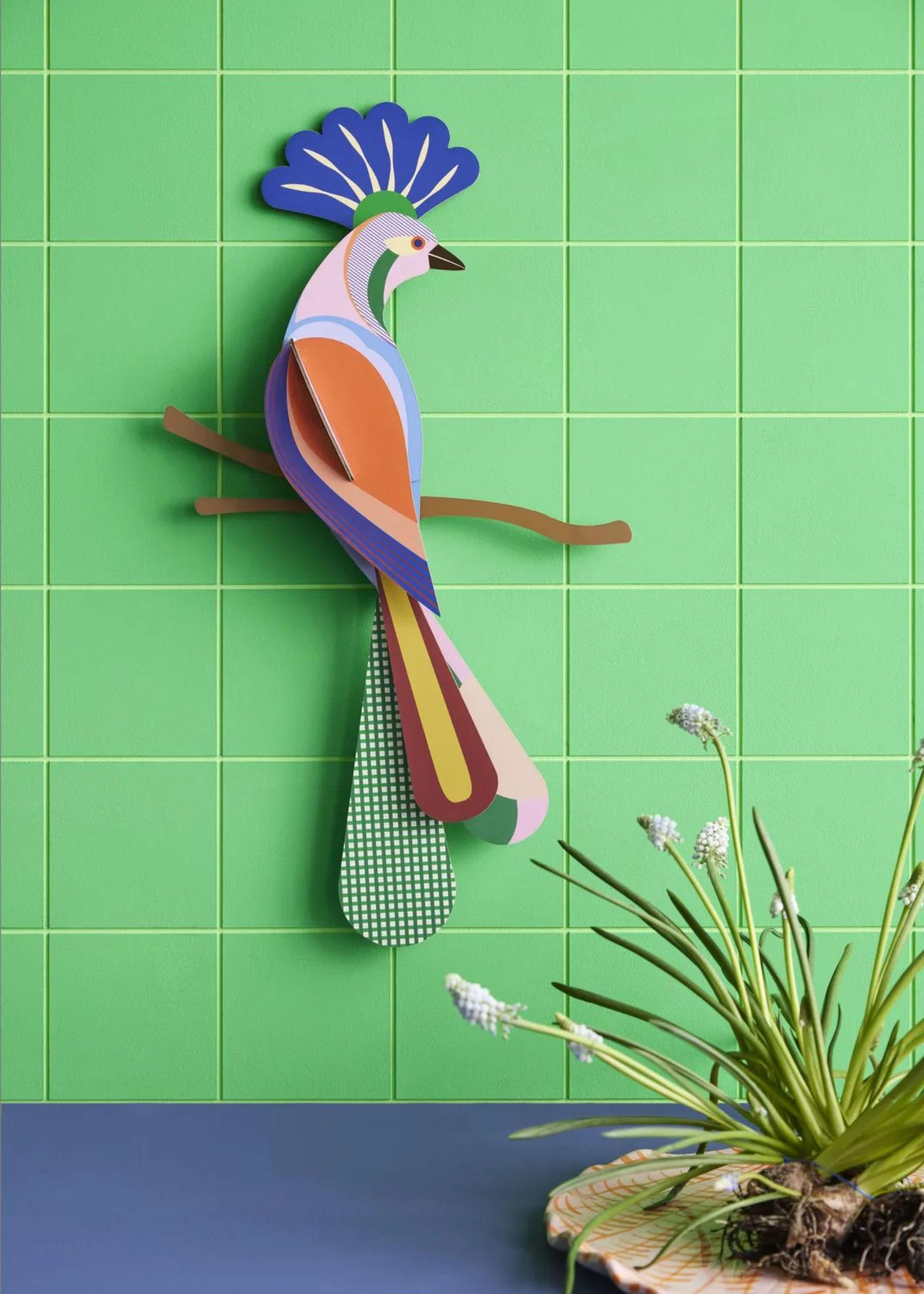 WANDOBJEKTE Studio ROOF, 3D Bastel-Set, Karton, Tinjil - Multicolor, Wellpappe (27.6/5.7/47.3cm) - ich-zapfe