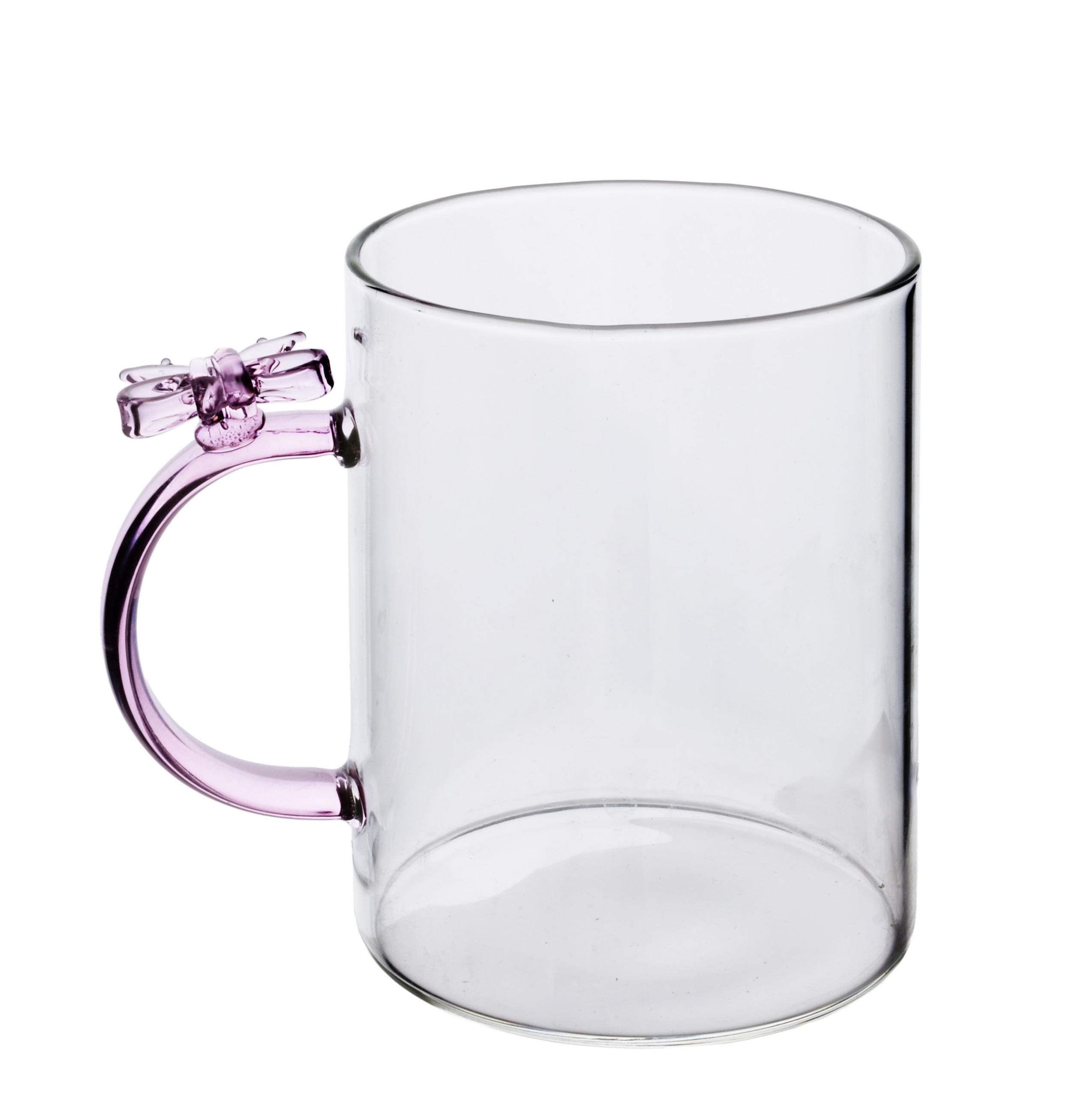 BECHER Peter Ribbon Transparent 8x11,5x10 cm Glas - Transparent, Glas (0.4L) - Mondex