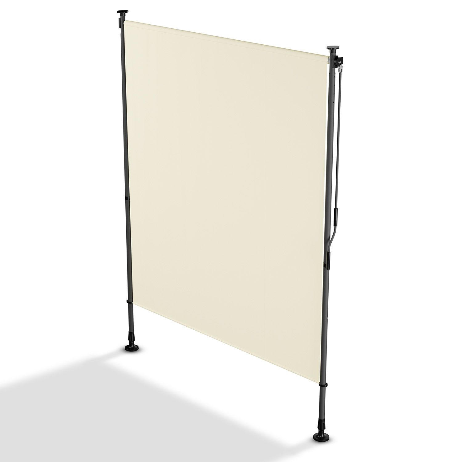 SENKRECHTMARKISE Barbados beige 150 x 310 cm - Beige, Textil (150/310cm) - Juskys