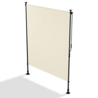 SENKRECHTMARKISE Barbados beige 150 x 310 cm - Beige, Textil (150/310cm) - Juskys