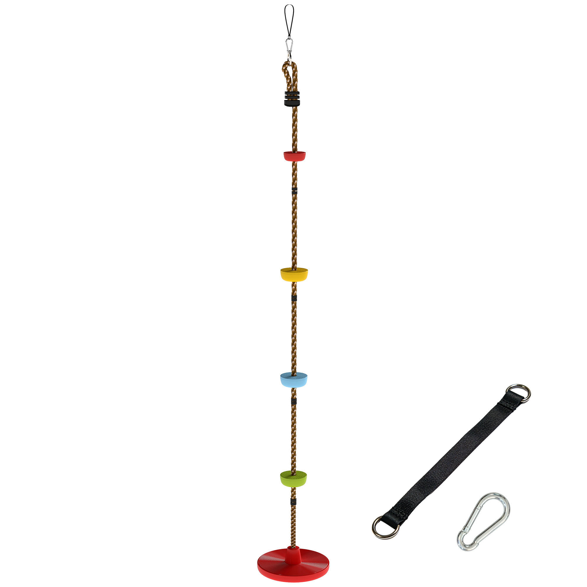 NINJA Warrior HDPE PE Rot - Rot, Kunststoff (30/30cm) - AIYAPLAY