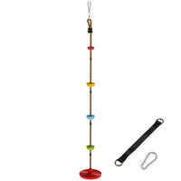 NINJA Warrior HDPE PE Rot - Rot, Kunststoff (30/30cm) - AIYAPLAY