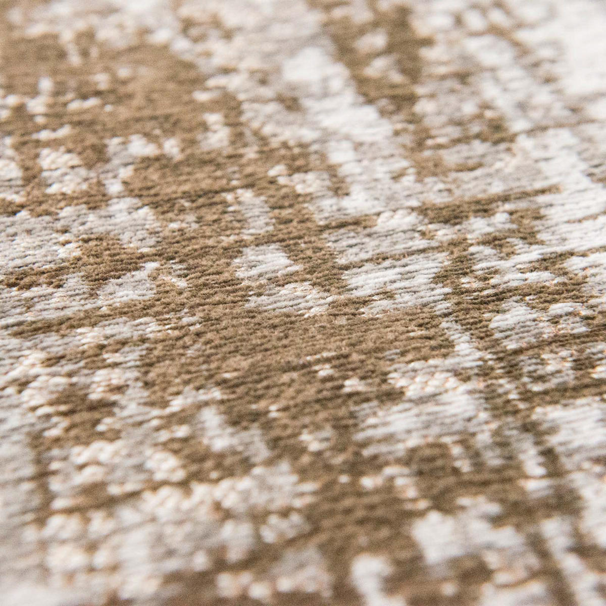 TEPPICH Concrete Jungle Mad Men 140/200 cm - Beige, Textil (140/200cm) - Louis De Poortere