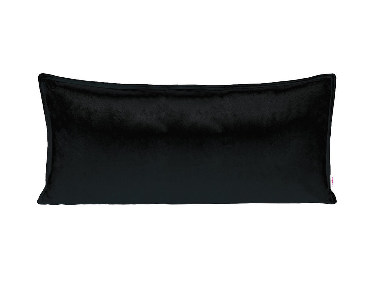 KISSENHÜLLE Samt&Sonders schwarz 30/70 cm - Schwarz, Textil (30/70cm) - beties Heimtextil