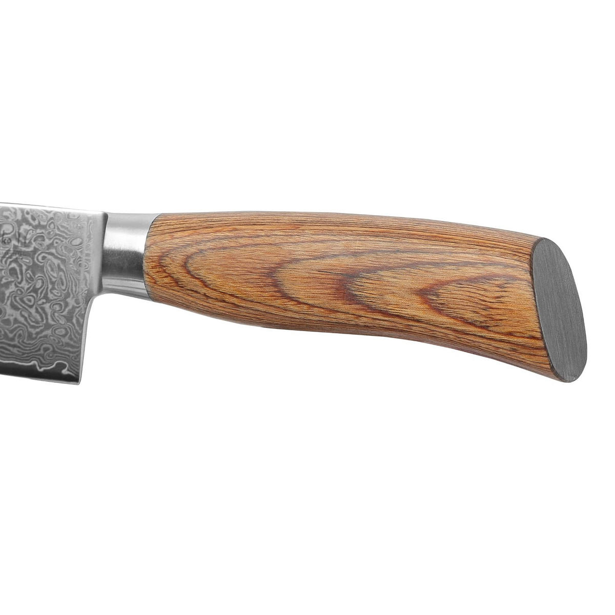 SANTOKUMESSER 16 cm - Braun, Glas/Metall (30cm) - Wakoli