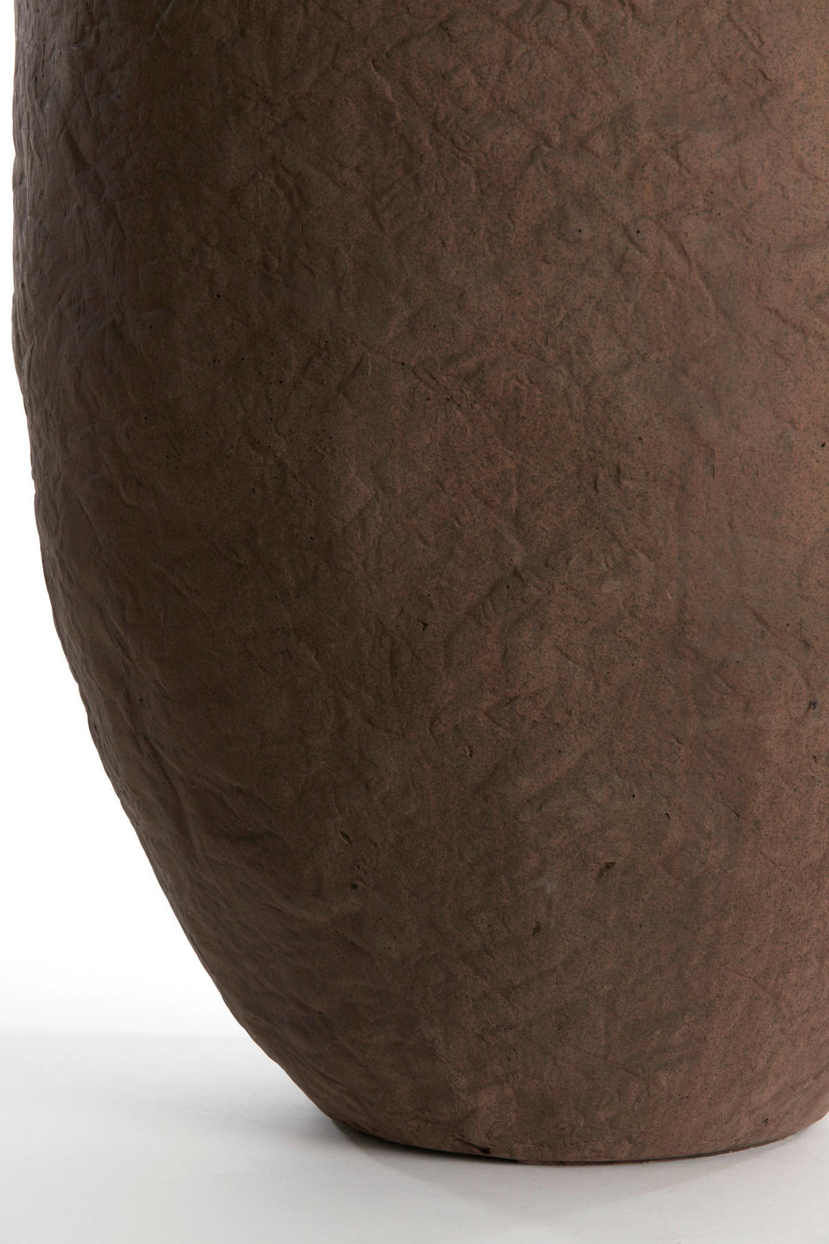 VASE Tingri Braun Ø59/90 cm - Braun, Stein (90cm) - Light & Living