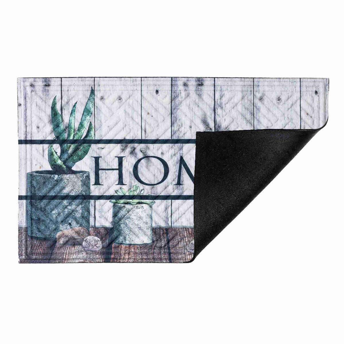 FUSSMATTE INDOOR UND OUTDOOR NUB DESIGN - Grün, Textil (75/45cm) - Astra