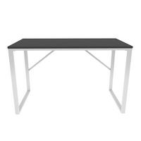 COMPUTERTISCH Layton Weiß Anthrazit - Dunkelbraun, Holzwerkstoff (60/120/16cm) - Decorotika