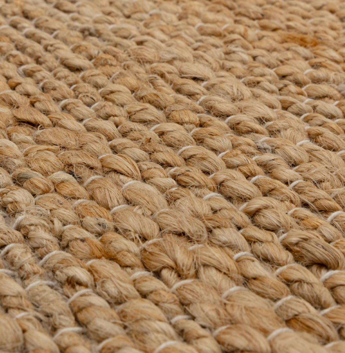 TEPPICH Wohn-/Schlafzimmer Flachgewebe Naturfaser CLARITY Orange 160x230 cm - Orange, Naturmaterialien (160/230cm) - Novatrend