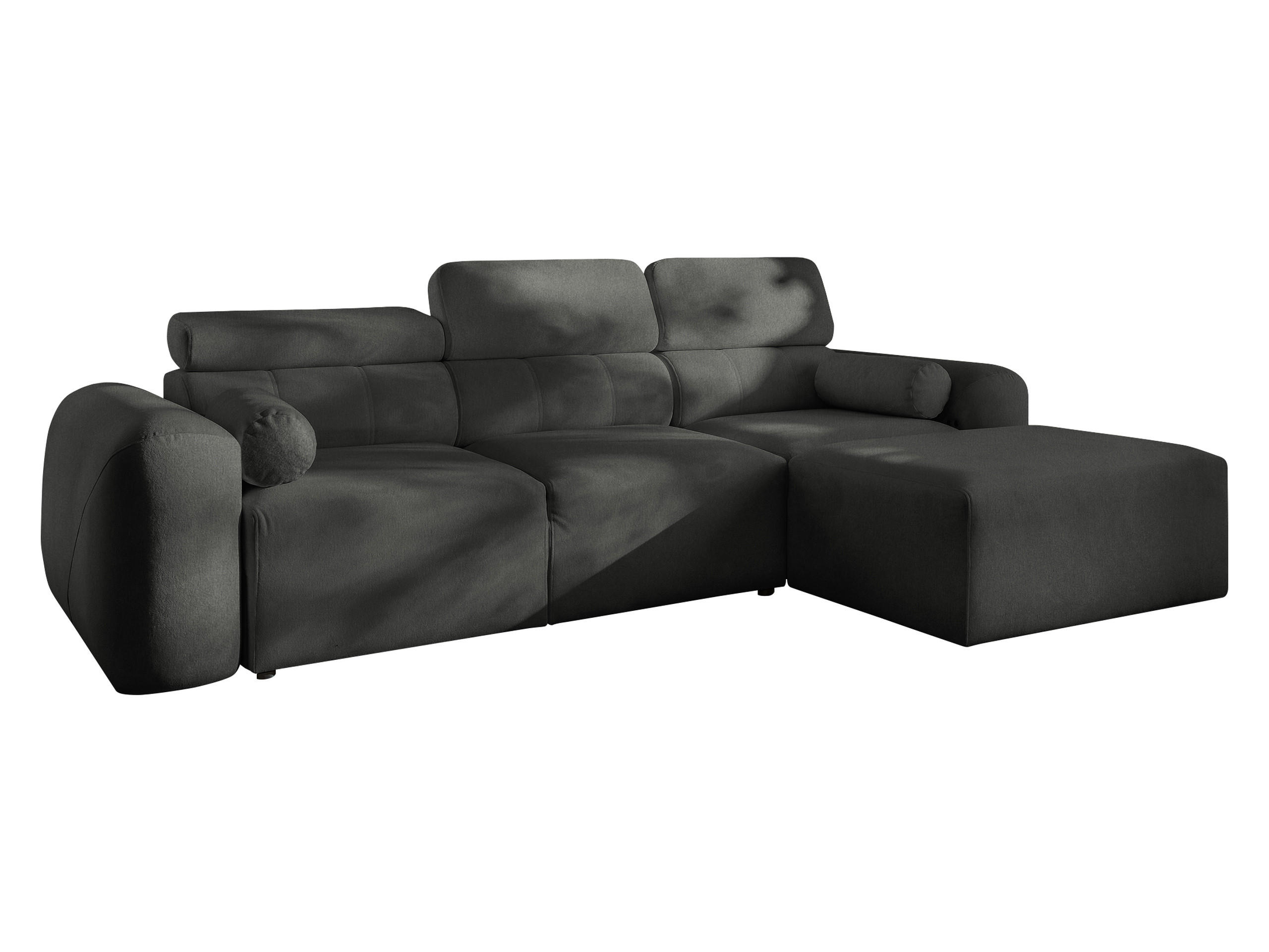 ECKSCHLAFSOFA Volare I, Seite: Rechts - Anthrazit, Holz/Textil (269/182cm) - MIRJAN24