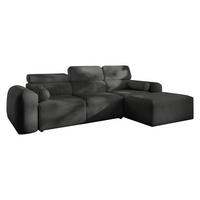 ECKSCHLAFSOFA Volare I, Seite: Rechts - Anthrazit, Holz/Textil (269/182cm) - MIRJAN24
