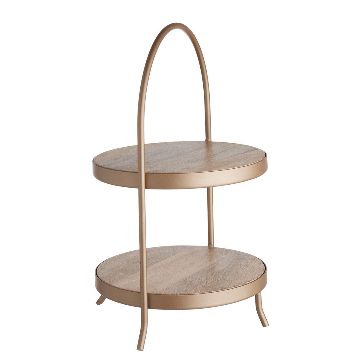 ETAGERE Kate - Braun, Holz (24/35cm) - BUTLERS