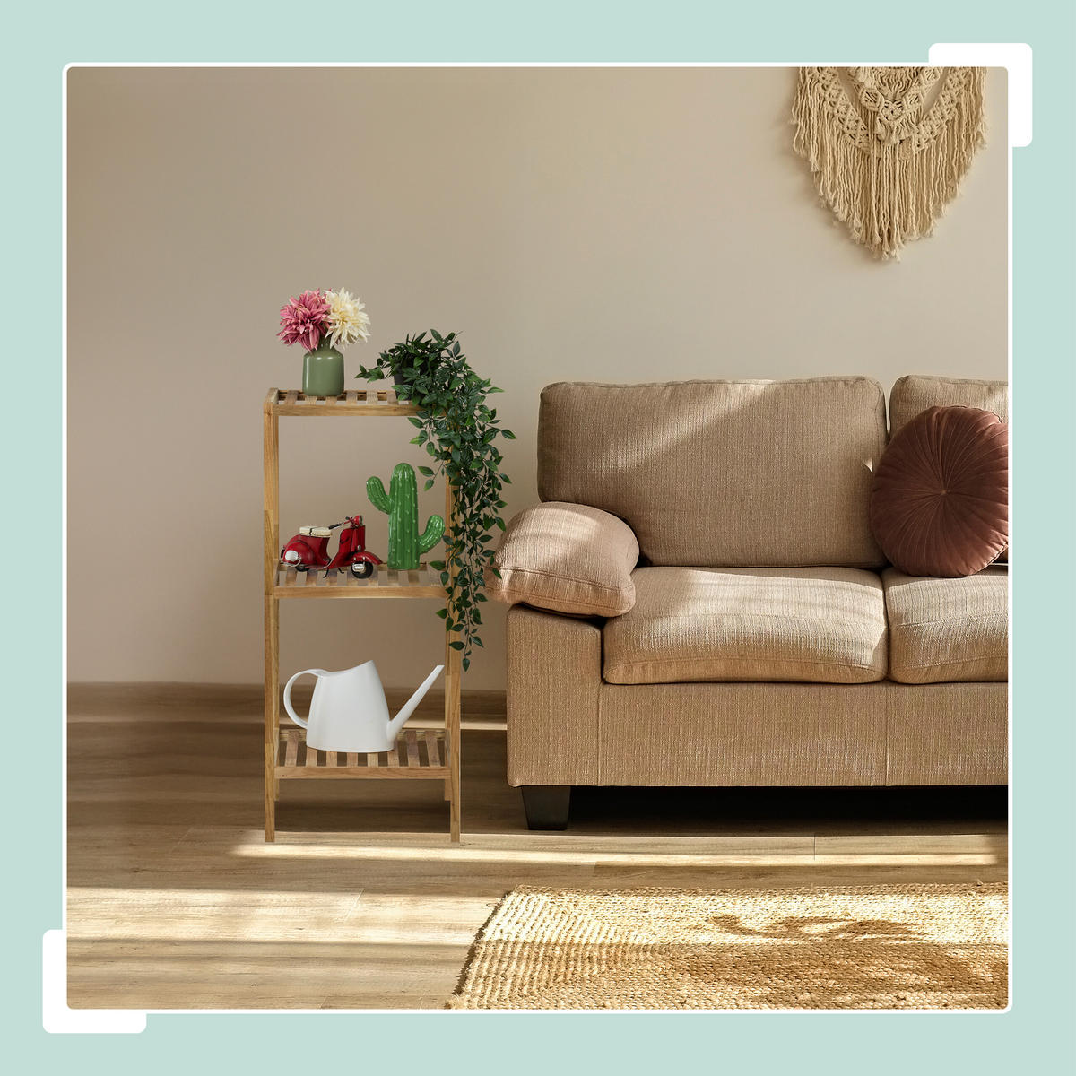 BADREGAL - Hellbraun, Holz (35.5/146/35.5cm) - Relaxdays