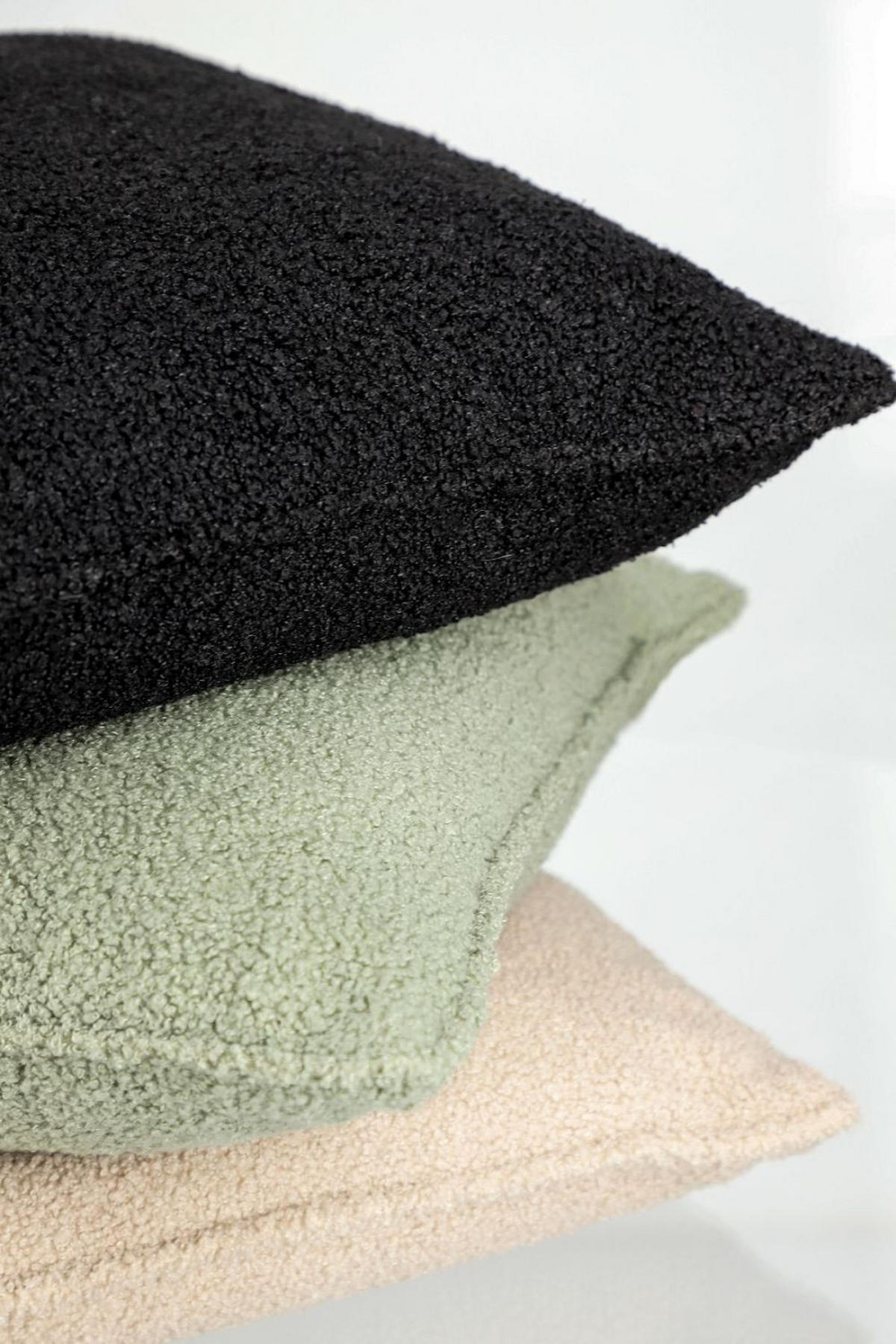 KISSENHÜLLE Cute black 45x45cm - Schwarz, Textil (45/45cm) - Esprit