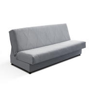 SCHLAFSOFA VERO mit Schlaffunktion Castel 91 - Grau, Textil (191/88/90cm) - Lookway