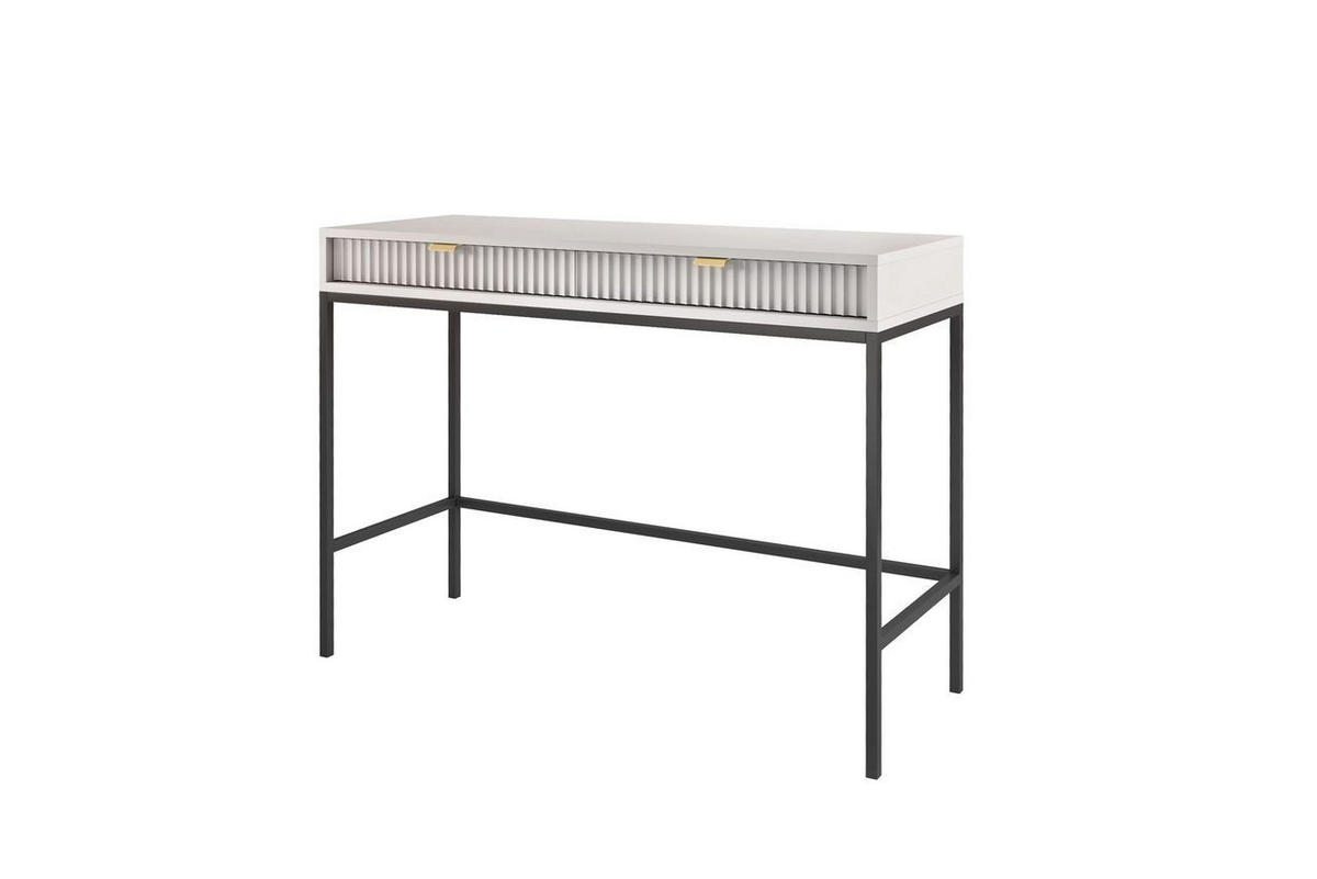 SCHMINKTISCH – T104 – 104 cm – NOVA – Grau - Grau, Holzwerkstoff (50/104/78cm) - hi-markt